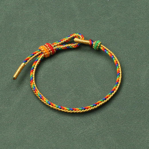 吉绳记2025新款端午节五彩绳艾草香包儿童手链礼物女手工编织手绳 商品图5