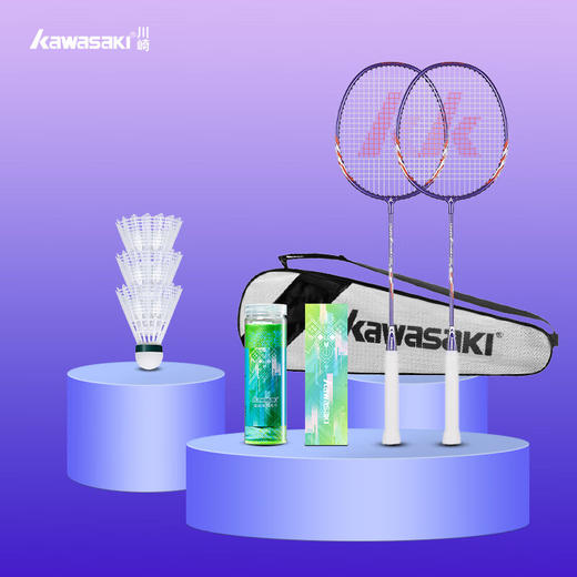 【小家电】川崎羽毛球拍运动户外套装UNITE Power-001（套装19）HF 商品图0