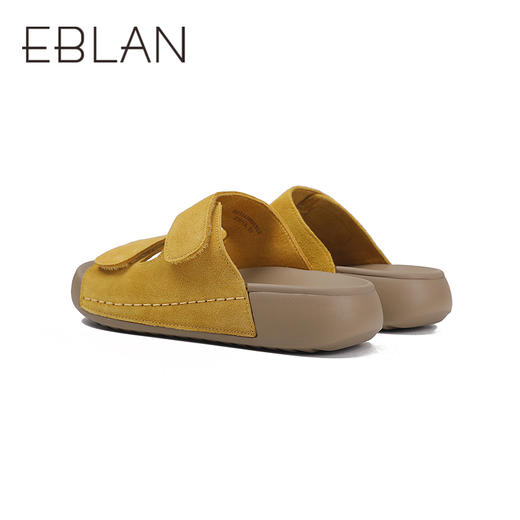 伊伴夏季懒人勃肯拖魔术贴凉鞋B25310801 商品图3