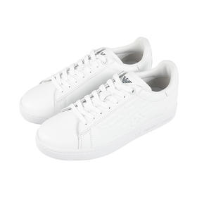 【超惠秒】Armani EA7 男女通款 百搭运动休闲小白鞋 11540