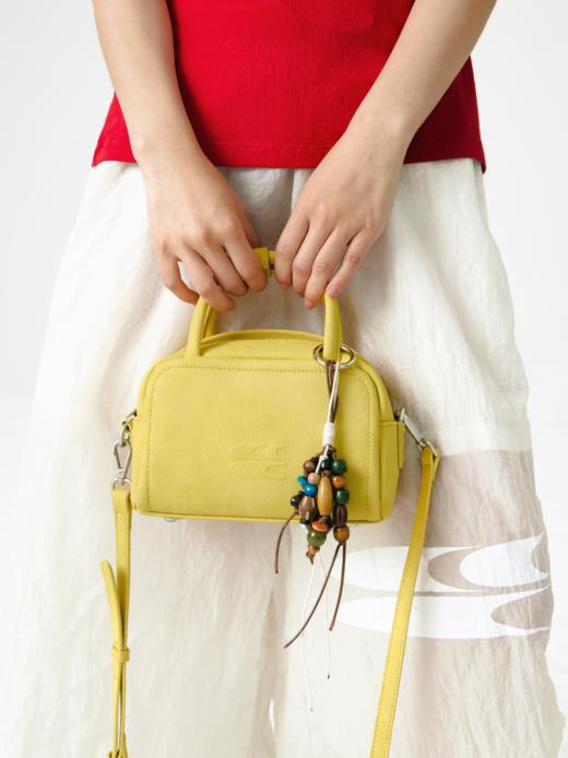 CryingCenter脏脏学院方型波士顿手提斜挎大容量大学生通勤两用包 商品图3