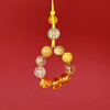 【三和六合❗平衡多宝调节】吉绳记五行三和钥匙链，平衡补缺五路财神，善補缺主乎衡，配饰手机链女玛瑙水晶串珠手机挂件QQ 商品缩略图8