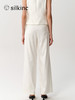 丝所｜S23G025 惊鸿斜襟丝棉宽松长裤［ 白 ] 商品缩略图5