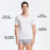 官网580！60s高弹丝滑莫代尔男士薄款无痕短袖T恤 随心裁打底衫家居服睡衣夏 商品缩略图1