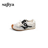 预售7天发|Safiya/索菲娅2025爆火双系带网面透气休闲轻便薄底丑萌阿甘鞋SFD3112429 商品缩略图6