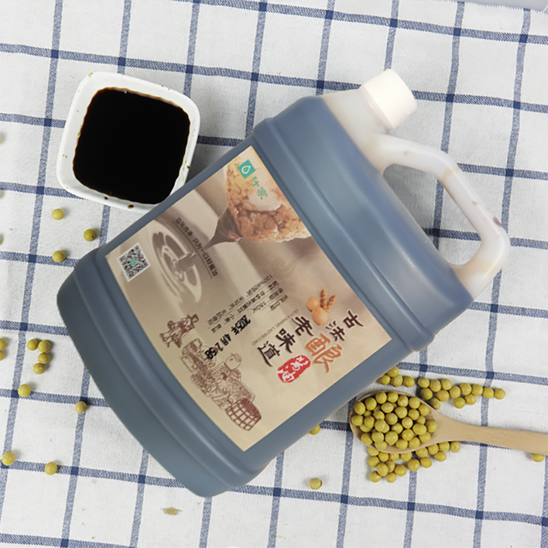 【会员专享】无色素、无勾兑、无防腐剂 手工酱油 2000g装