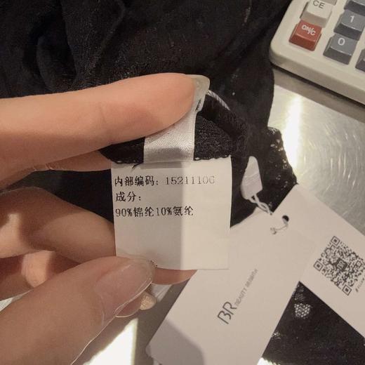 BY双拉头蕾丝小立领外套50413（黑）夏季 152111060321 商品图4