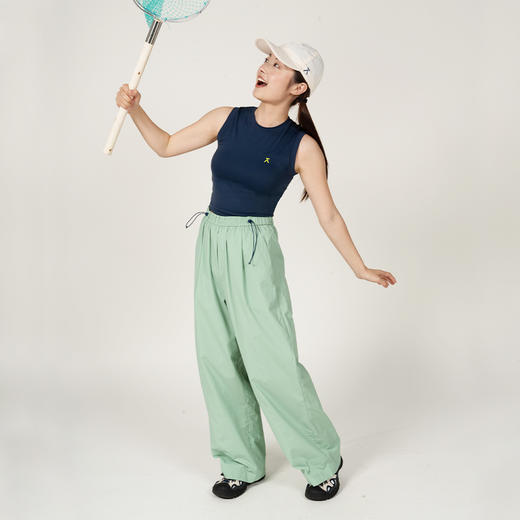 【出游季特惠】ACMEITEM爱棵米 户外女士运动背心弹力修身圆领无袖上衣GAG2160247C 商品图3