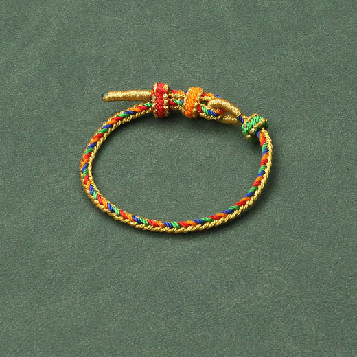 吉绳记2025新款端午节五彩绳艾草香包儿童手链礼物女手工编织手绳 商品图11