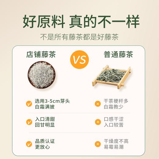 泥巴哥恩施藤茶芽尖龙须茶土家野生莓茶5g*4罐天然含硒茶 商品图2