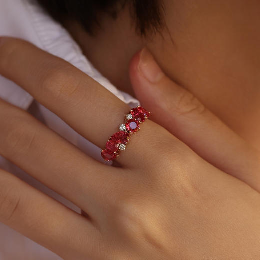 【高级珠宝】绮梦系列 | 极昼星芒戒指 商品图1