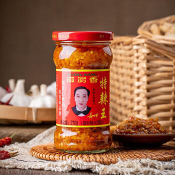 御厨香特辣王辣椒酱270g火锅蘸料下饭酱凉拌拌饭拌面调味酱 /粮油调味 /调味品 /中式酱料 商品图6