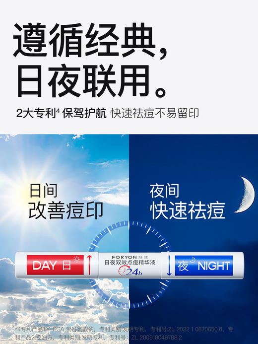 肤漾双头祛痘笔快速祛痘去闭口粉刺淡痘印退红舒缓控油保湿精华液5ml+5ml（都手10ml+送洁面啫喱） 商品图1