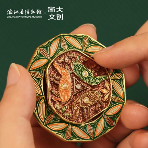 浙大文创×浙江省博物院食在河姆渡转运猪冰箱贴 商品图3