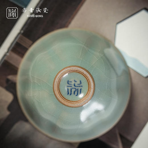 问鼎鼎青系列圆形葵口杯 商品图4