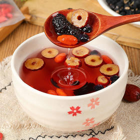 【买二送一❗️红黑枸杞桑葚茶】甄选品质原料制作，古方好茶拒绝添加，地道四宝茶，红枣/桑葚子/红枸杞/黑枸杞，日常喝冲泡冷泡热泡皆可，原料组合养生茶花草茶L
