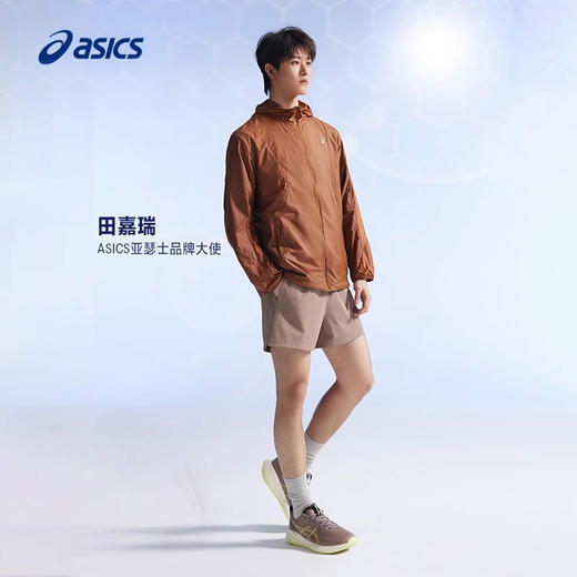 ASICS亚瑟士 男款抗UV跑步运动防风夹克外套 商品图1