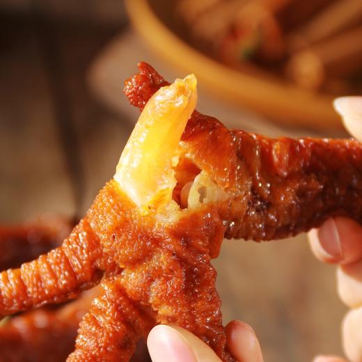 【五源虎皮凤爪200g*2袋】秘制卤香 虎皮酥软 五香/香辣可选 休闲零食 商品图0