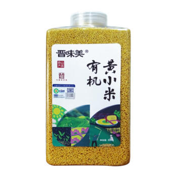 晋味美有机山西黄小米罐装1.6斤山西特产黄小米小米粥五谷杂粮 /粮油调味 /杂粮 /谷米类 商品图6