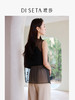 玳莎真丝欧根纱V领马甲女2025年夏季新款轻薄透气显瘦上衣外搭  FB37005 商品缩略图2