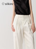 丝所｜S23G025 惊鸿斜襟丝棉宽松长裤［ 白 ] 商品缩略图6