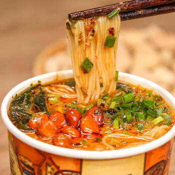 宛禾 免煮麻酱米线方便速食螺蛳粉火锅细米线冲泡125g*1桶 /粮油调味 /方便食品 /特色米粉/米线 商品图2