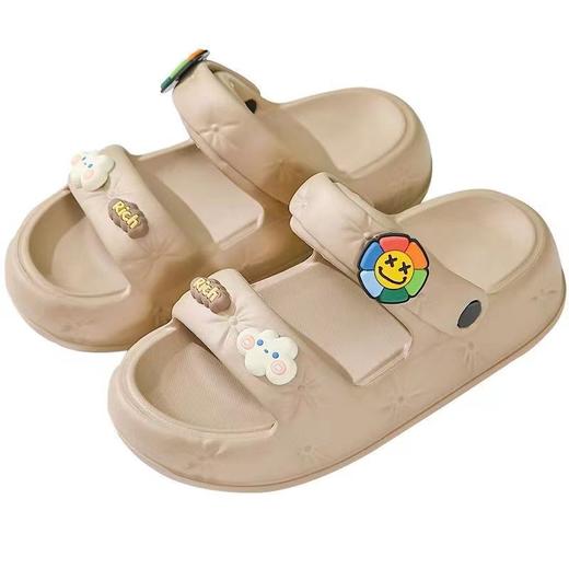 【一鞋两双！柔软Q弹】踩屎感拖鞋女士夏季外穿防滑新款上班沙滩厚底两穿凉鞋女款。ry 商品图4