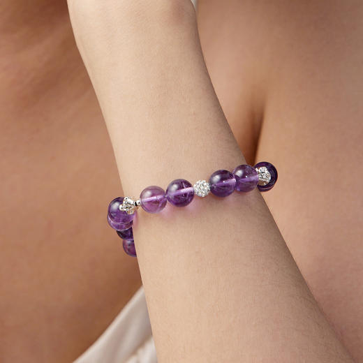 Manreya玛芮雅“紫遇”水晶手串 商品图2