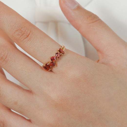 【高级珠宝】绮梦系列 | 鎏金涟漪戒指2 商品图2