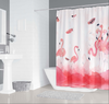 羽笑手绘火烈鸟浴帘180*180 商品缩略图2