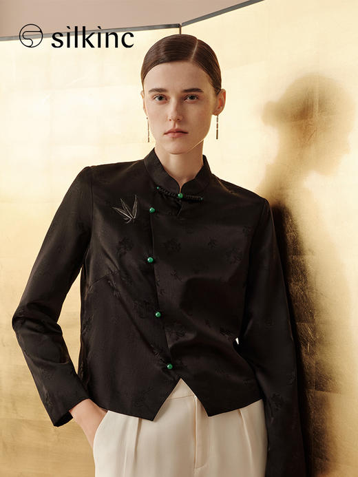 丝所｜24W037A 新中式雅趣外套［ 黑 ] 商品图8