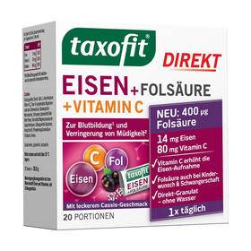Taxofit德国修女补铁粉剂 孕妇可用 20条/盒