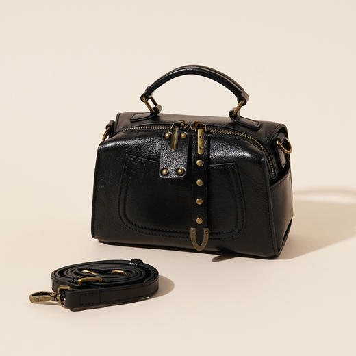 【预售3天】新款波士顿枕头包时尚休闲手提包植单肩斜挎女包YN3397 商品图4