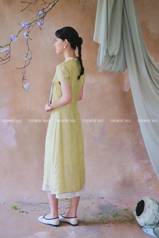 【门店同款】ENJOY夏季云敛-“鸾衿折桂”金盏中式旗袍 162505407 商品图4