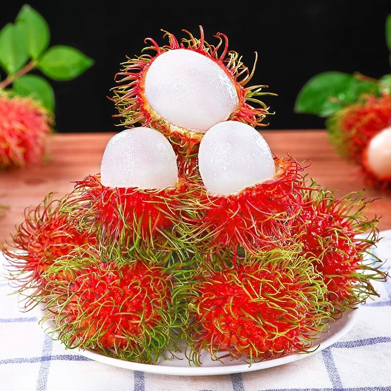 【顺丰快递】越南进口红毛丹 生鲜水果 甜蜜多汁 CJYD