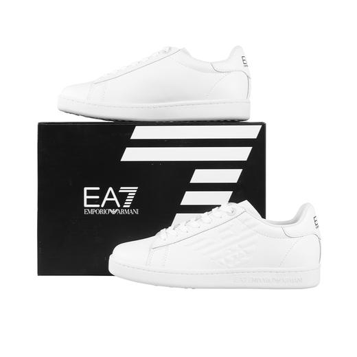 【超惠秒】Armani EA7 男女通款 百搭运动休闲小白鞋 11540 商品图1