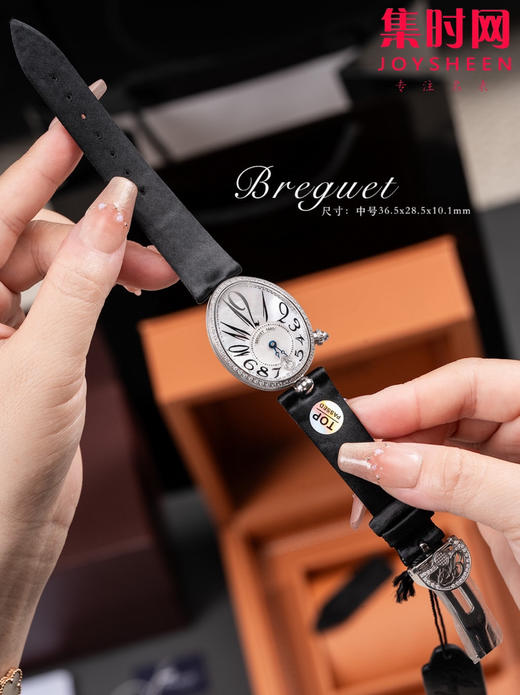 TOP宝玑那不勒斯皇后系列 中号 女士机械腕表 惊艳登场，修正市场版本的所有不足，高贵典雅 商品图3