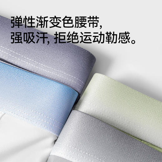 冰丝无痕透气男士内裤 底裤（3条装） 商品图5