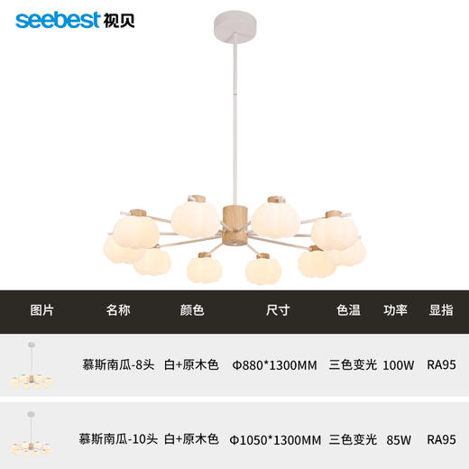 南瓜慕斯-花式吊灯 商品图4