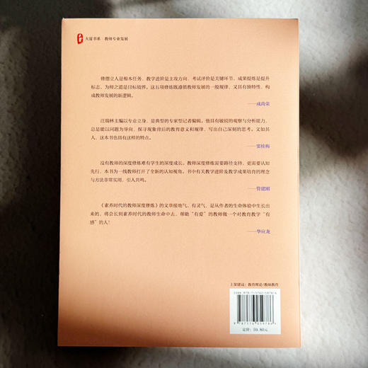 素养时代的教师深度修炼 大夏书系 教师专业发展 汪瑞林 商品图2