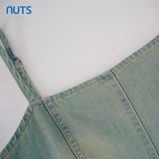 NUTS夏季新品时尚气质两件套水洗牛仔连衣裙428103481 商品图2