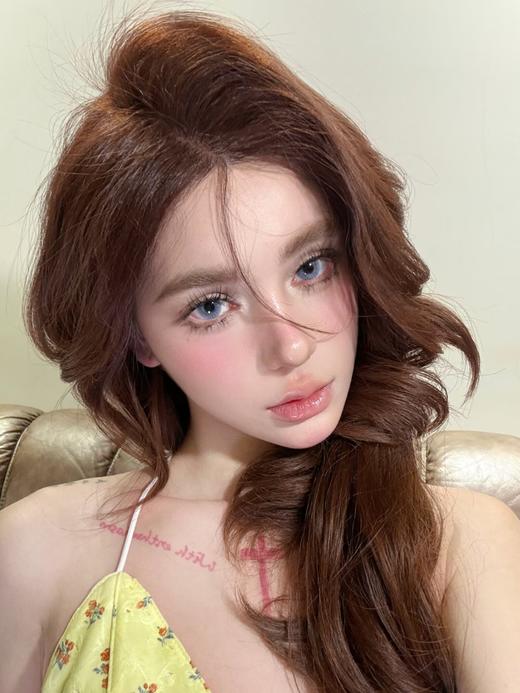 Yeelens旗下 半年抛·S22暴力美学&S23鳄鱼眼泪&S24泰式千金  14.5mm白狮参考着色中大直径  2片 商品图3