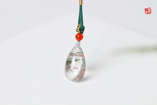 绿幽灵水晶吊坠 配精美挂绳 商品图3