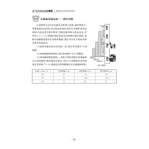 高考物理压轴题36讲——解题方法与模型精讲精练/傅老师讲物理/新高考蓝宝书/傅雪平主编/吴亚梅/刘光辉/张岳君副主编/浙江大学出版社 商品图4
