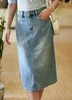 M1臣禾	【烫钻半裙】时髦休闲牛仔半身裙	JZ252030358 商品缩略图0