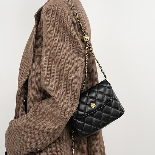 【预售3天】2025新款菱格包包女包斜挎包女士单肩包链条包GZ2558 商品图1