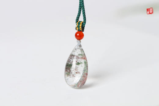 绿幽灵水晶吊坠 配精美挂绳 商品图4