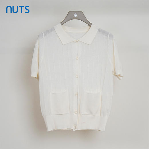 NUTS夏季新品多色百搭气质扣子短外套428053406 商品图0