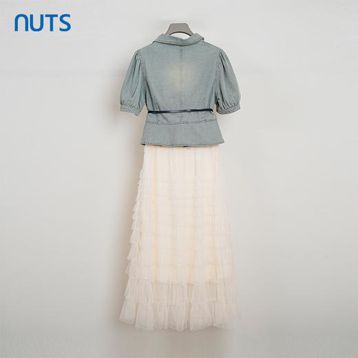 NUTS夏季新品时尚优雅气质显瘦设计感套装428143466 商品图1