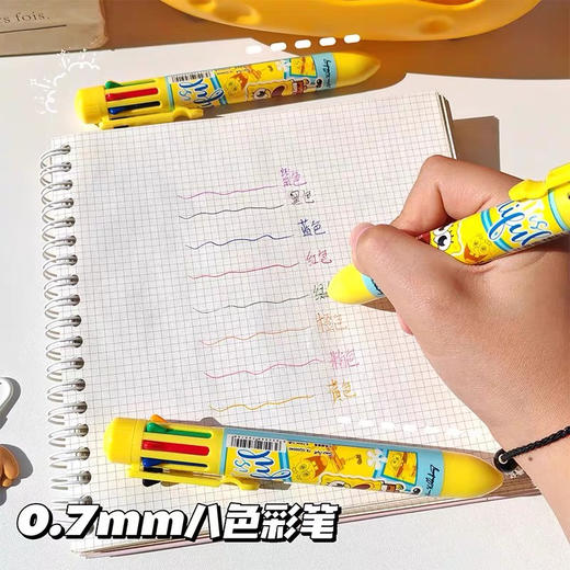 海绵宝宝8色圆珠笔 商品图2
